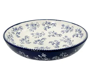 Temp-tations 4-qt Shallow Serving Bowl Temp-tations 4-qt Shallow Serving Bowl