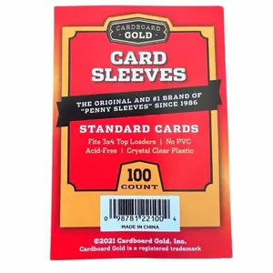 Trading cards sleeves, 100 count 3 x 4