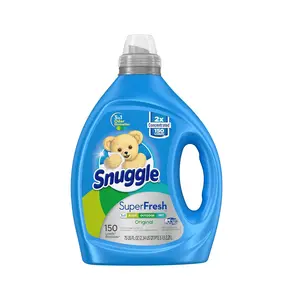 Snuggle Liquid Fabric Softener, SuperFresh Original, Eliminates Tough Odors, 2X Concentrated, 150 Loads