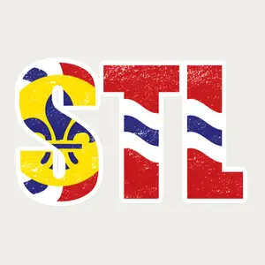 STL FLag Bubble-free stickers