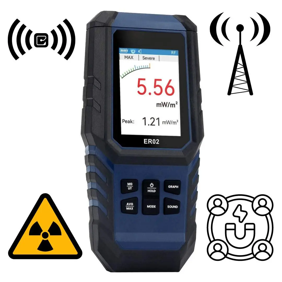 EMF Meter - Electromagnetic Field Radiation Detector