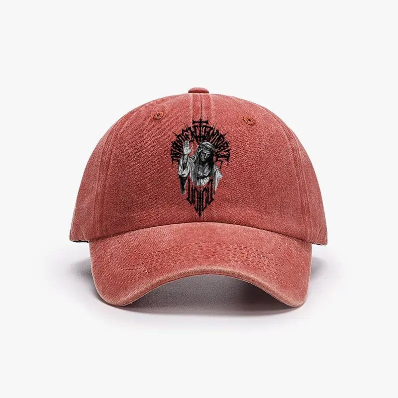 Christian Clothing   Unisex Street Baseball Cap 80s 90s Pattern Anime Hat Men Gift Snapback Fitted Vintage Denim Fabric Iconic Logo Heat Transfer Print Green Dragon Ball Detail