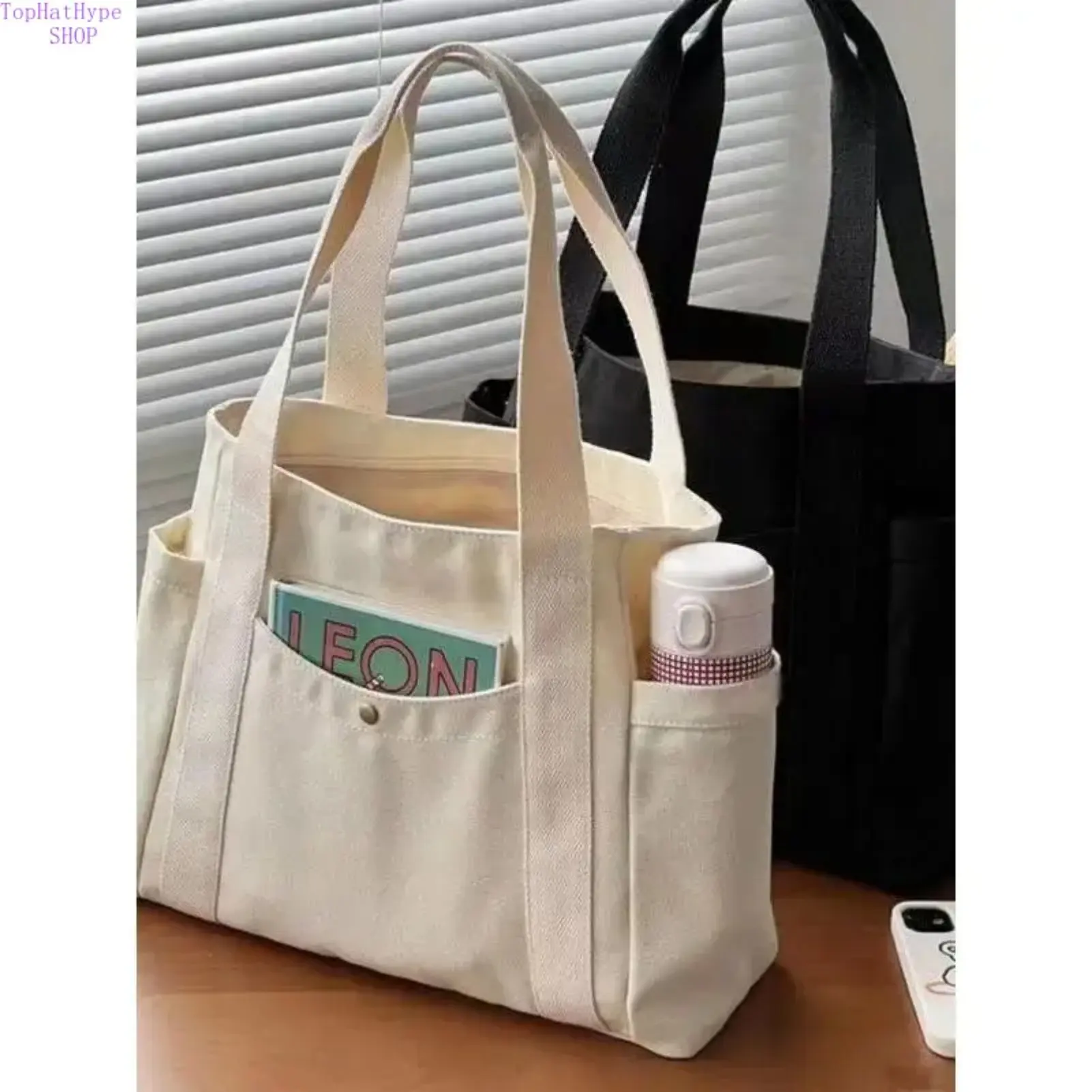 Women's Solid Color Roomy Casual Commuter Shoulder Bag - Chic Lightweight Large Capacity Daily Essential for Work, Stylish Versatile Carryall for Shopping, Casual Commuter Bag, Shoulder Bag For Women