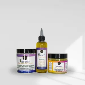 Cherichout Pomade, oil, hair cream bundle -  Haircare for a moisturized, nourished scalp and hair, Hydrate