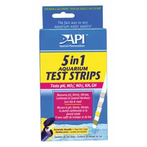 Mars Fishcare North Amer - 5 In 1 Test Strips 25 Count - 33G