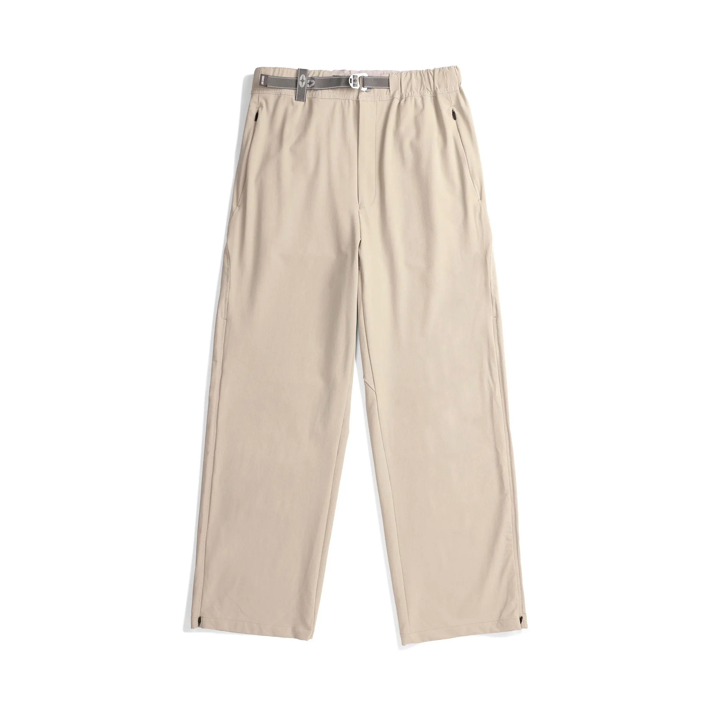 reflective stitching side zip pants