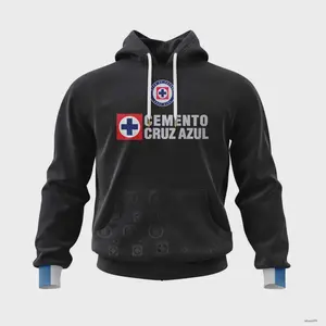 Liga CRUZ AZUL Third Kits 2022/2023 Hoodie Sweatshirt Tee S5XL Gift Fan
