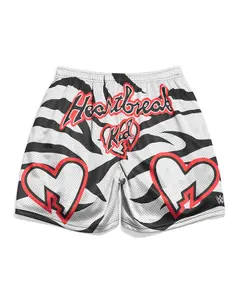 Shawn Michaels HBK King of the Ring '97 Retro Mesh Shorts – WWE Wrestling Athletic Shorts for Men | Headlock Master Inspired Gym, Training & Streetwear Shorts | Attitude Era 5" Mesh Activewear