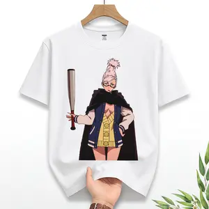 Retro Paranormal Girl Graphic Tee – Urban Anime Aesthetic in Oversized Fit for the Spirit World Rebels