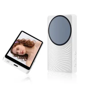 Vlog Selfie Monitor Screen, Magnetic Phone Vlog Selfie Monitor Screen 4K 60fps Bluetooth-compatible Remote, Live Stream Tiktok Rear Camera Monitor