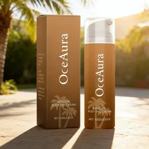 Sunscreen-Free Cream for Summer Beach Outdoor Sun Exposure, Soft Glossy Body Skin Care, Enhances Glow and Smoothness