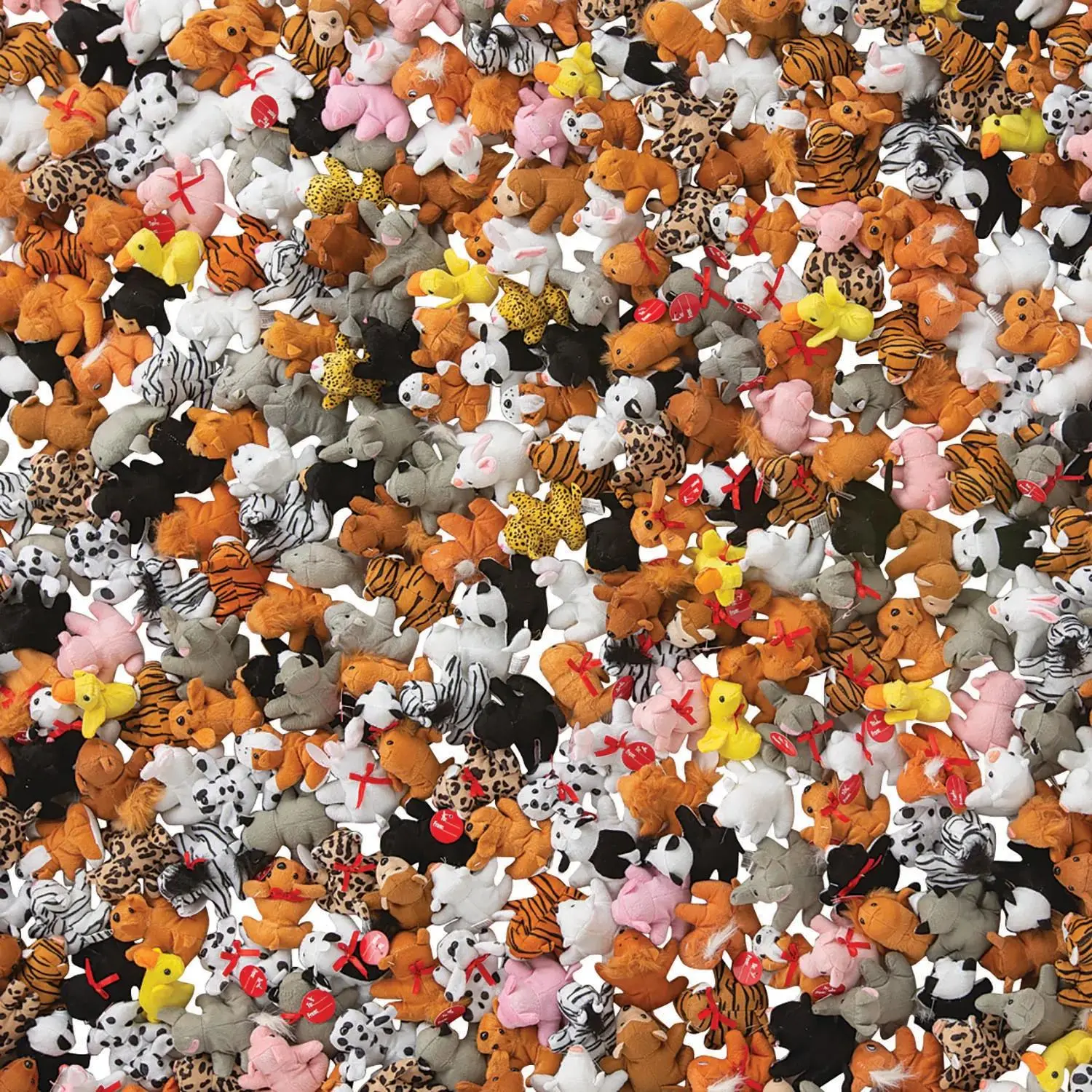 Bulk 336 Pc. Pets & Wildlife Multicolor Stuffed Animal Assortment