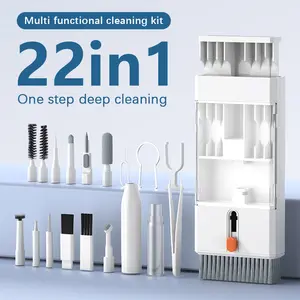 22 in 1 Precision Cleaning Kit – Professional Electronic Cleaning kit Cleaning Tools for Phone, airPods Headset, Keyboards, Cameras, Laptop & More