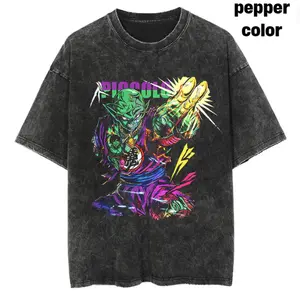 Piccolo Vintage Graphic Tees, Piccolo Tshirt, Dragon Ball Z Shirts, Anime Clothing, Unisex Manga Anime Shirt Top Menswear Womenswear Streetwear