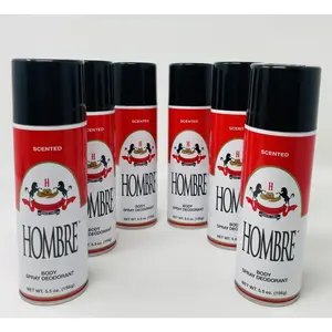 Red Deodorant Body Spray Classic for Men 5.5oz-156g (6 Pack)