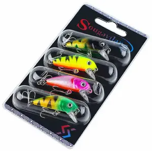 4pc Pack of Ultralight Mini Crank Baits