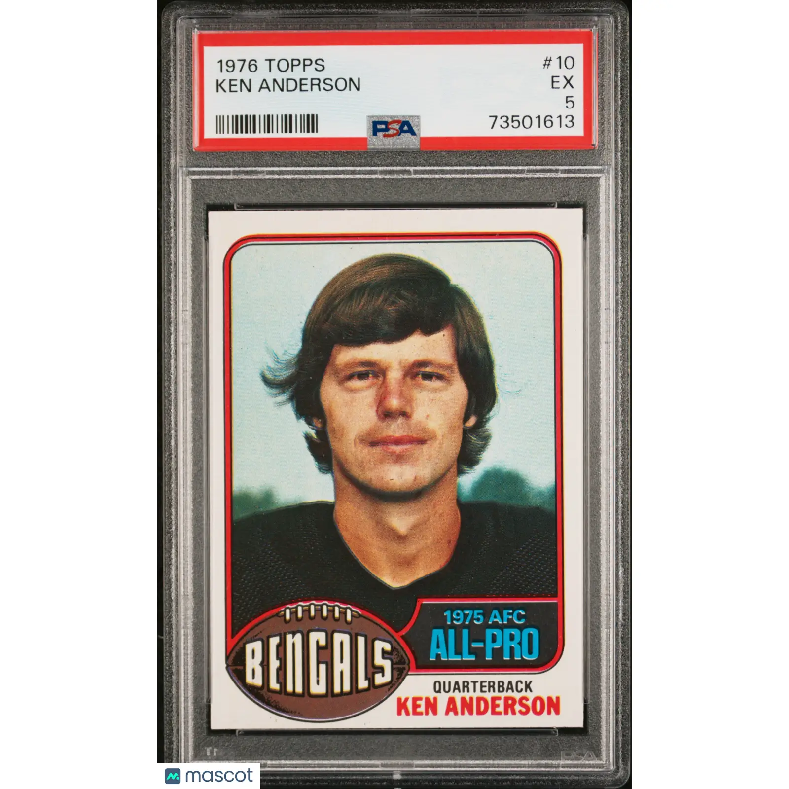 Ken Anderson PSA 1976 Topps Football #10 5 73501613