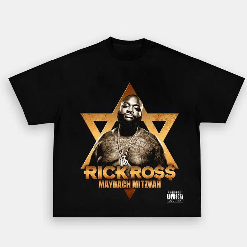 Rick Ross Maybach Music Vintage Hip Hop Shirt Teflon Don Fan Favorite Graphic Tee HY5732