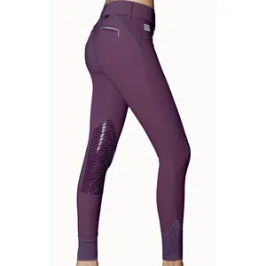 Aubrie Pro Knee Patch Breech Amethyst