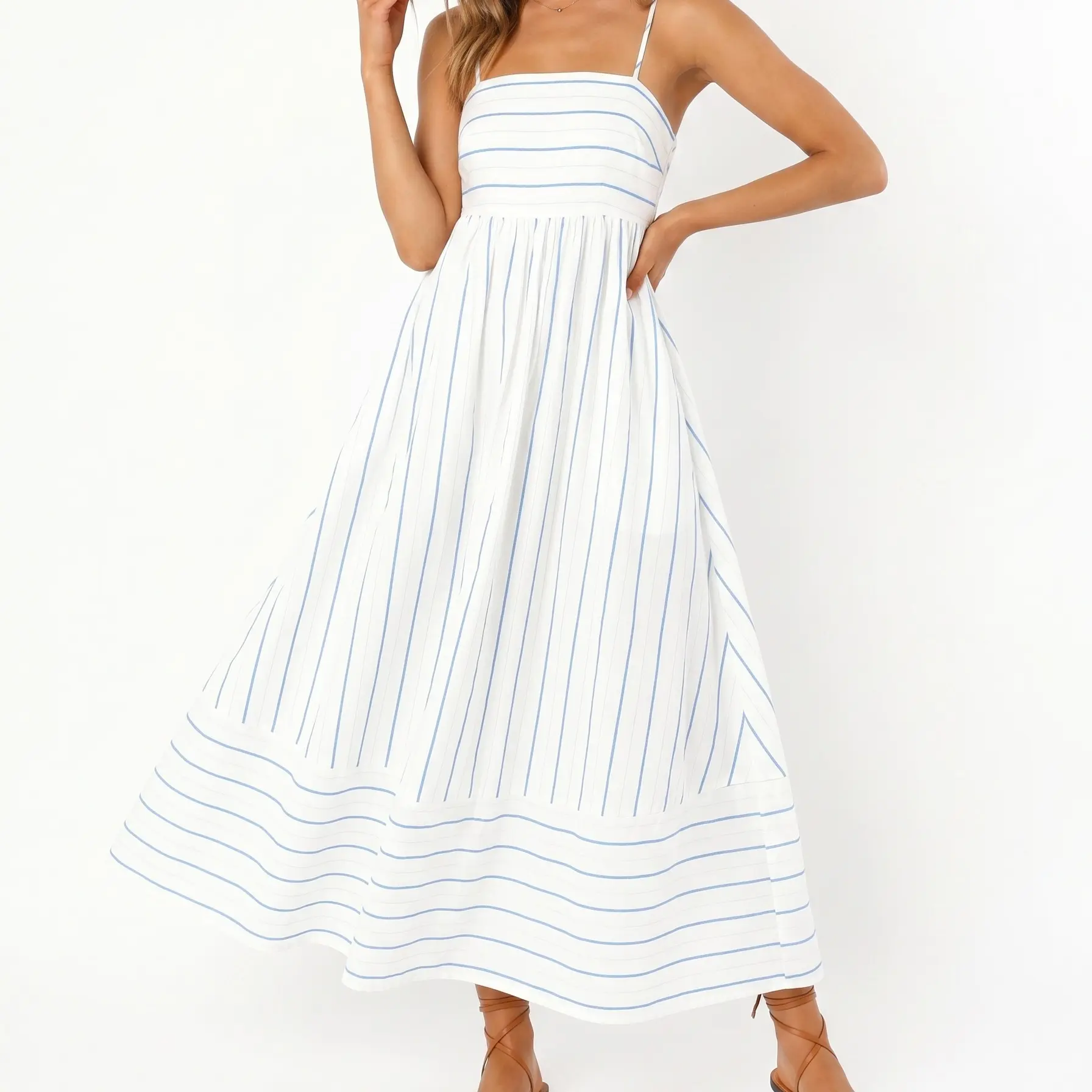 Blue White