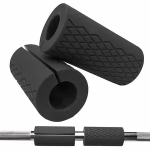 Set of 2 Dumbbell Grip Strengtheners - Compact Barbell Add-On, Boosts Hand And Wrist Power, Alleviates Back Strain from Injuries, Perfect for Fitness Lovers, Improves Dumbbell Grip