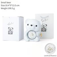 Small White bear (not include the ring)
