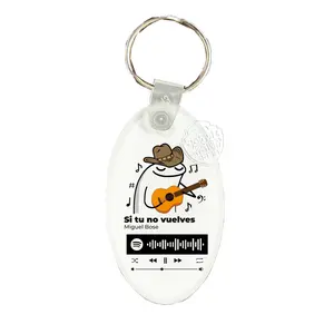 spotify code2 Keychain Oval UN5917