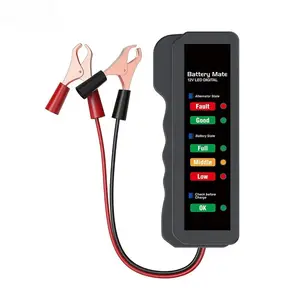 Snapfixmate 12V Car Battery Tester and Alternator Tester,12 Volt Auto Check for Automobile, Automotive Load Tester Indicator