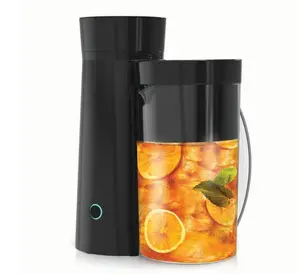 Iced Tea and Iced Coffee Maker 2 Quart - 8-Cup Capacity with Multiple Options for Enjoying Refreshing Beverages