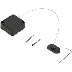 LORADAR Retractable  Lock with Double-Sided Adhesive, Remote Control  Lock, Remote Control Anti-Lost Rope for TV, DVD, Hardware  Lock ,No  Searching for The TV Remote