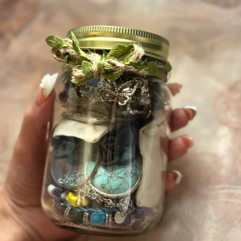 Fairy Whimsigoth Jewelry Jar