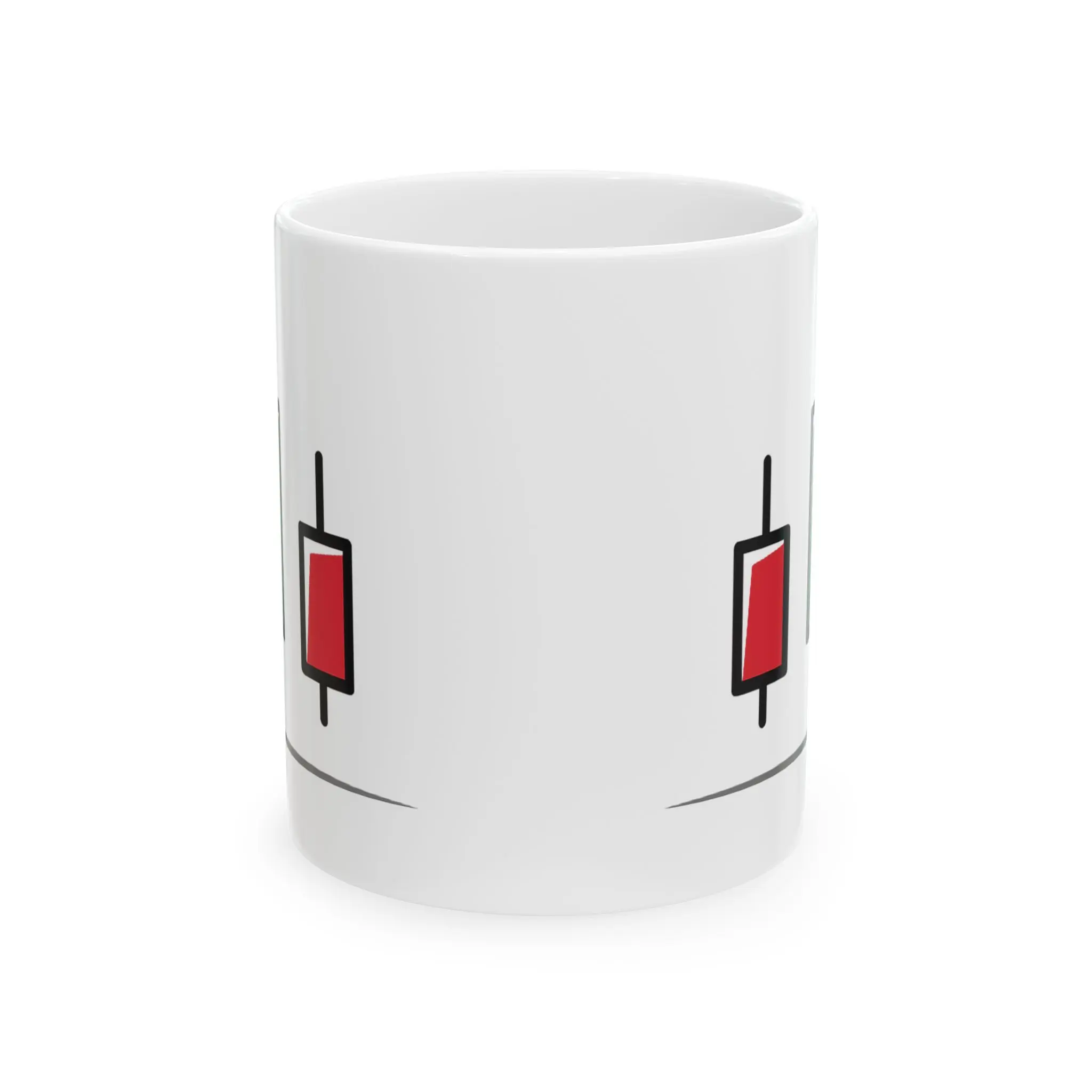 Candlestick Chart Pattern Mug | Trading Stock Market Coffee Cup