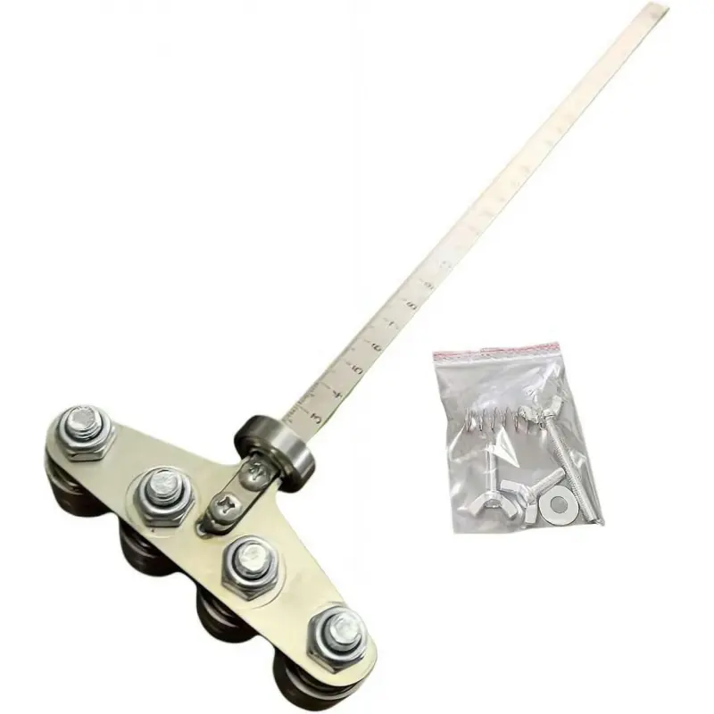 Stainless Steel Positioning Calipers Measuring Tool - Adjustable Guide Rail for Circular Saws, Material Precision, Easy Wood Cutting, Ideal for Beginners, All Seasons Use