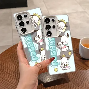 New Fashion Pochacco Cute Protective Phone Case Suitable for Samsung Galaxy S26 S25 S24 A37 A57 A17 A07 A56 A26 A36 A55 A35 A06 A16 A05 A14 A24 A34 A54 A15 A05s A04e A25 S23 S22 S21 S20 FE Ultra Plus Edge 4G 5G Anti Fall Matte Back Cover
