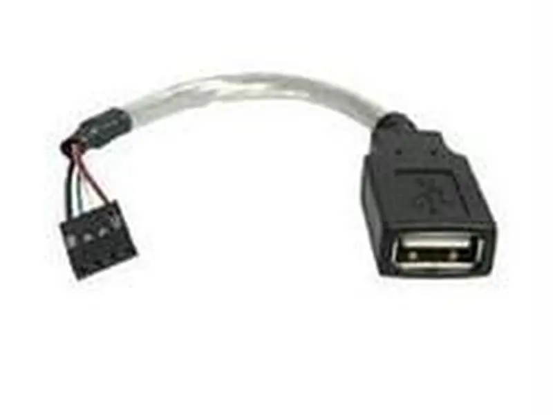STARTECH Internal 4-Pin USB Motherboard Header Adapter - 6 USB A Female Ports, 6-Inch, ROHS Certified