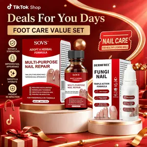SOVS Nail Care Combination Set – 30ml + 15ml Nail Care Solution + Complete Daily Nail & Cuticle Care Bundle for Fingernails & Toenails,Helps Improve Nail Appearance, #DealsForYouDays