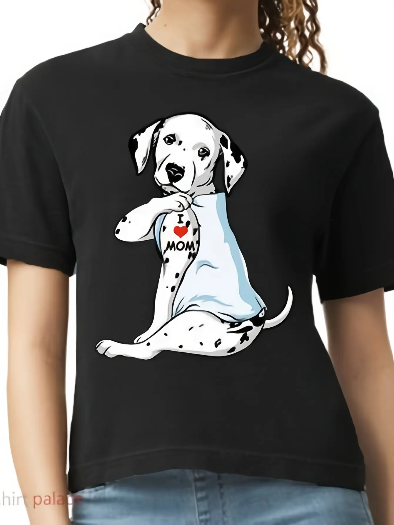 Comfort Colors Boxy T-Shirt Featuring a Dalmatian unisex soft cotton short sleeve t shirt, vintage graphic casual tee for men women teens, perfect birthday holiday gift for camping travel gym daily street  wear