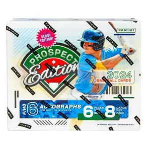 Panini Prospect Edition Baseball 2024 Hobby (Auto in Every Pack & Chase the Skenes KABOOM!)