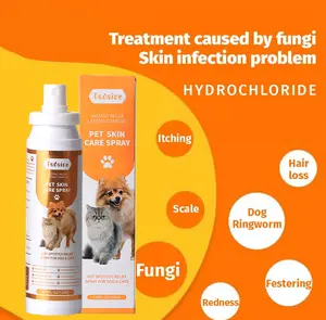 Tedaiou Pet-Pet Skin Sprays for Dogs &Cats- Nature Soothing Spray for Clean and Soft Skin, Reduces Itchy Scratching