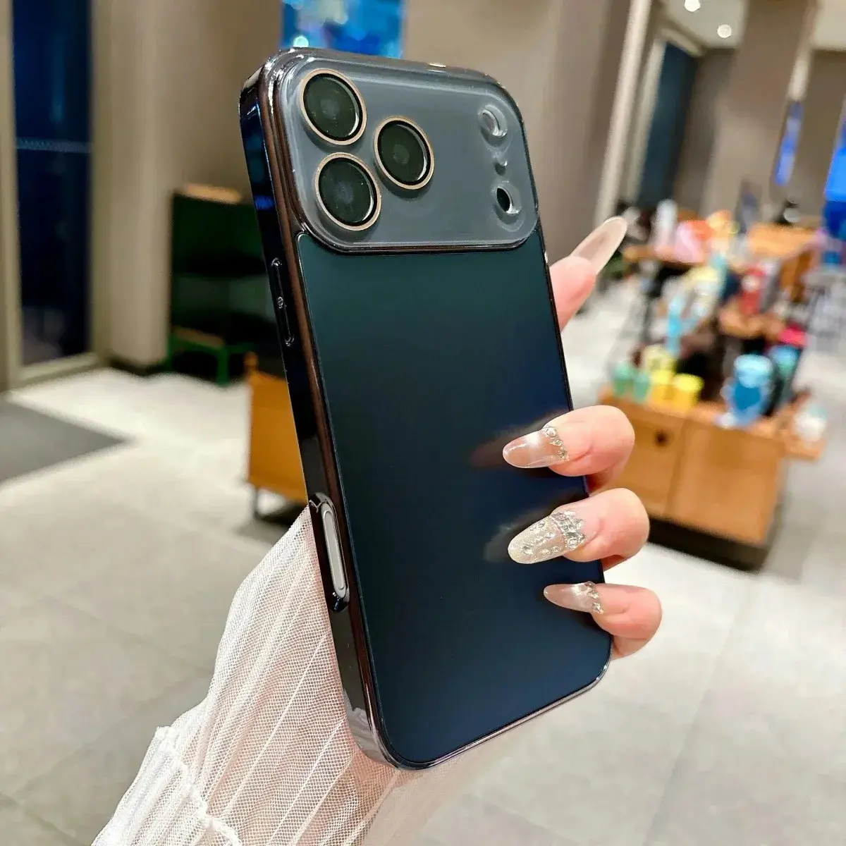 Minimalist Phone Case Accessories for iPhone 17,16,15,14,13 Pro Max - 3-Camera Protector, Anti-Scratch Casing, Stylish Cover, Sleek Design Device Protection, Devices