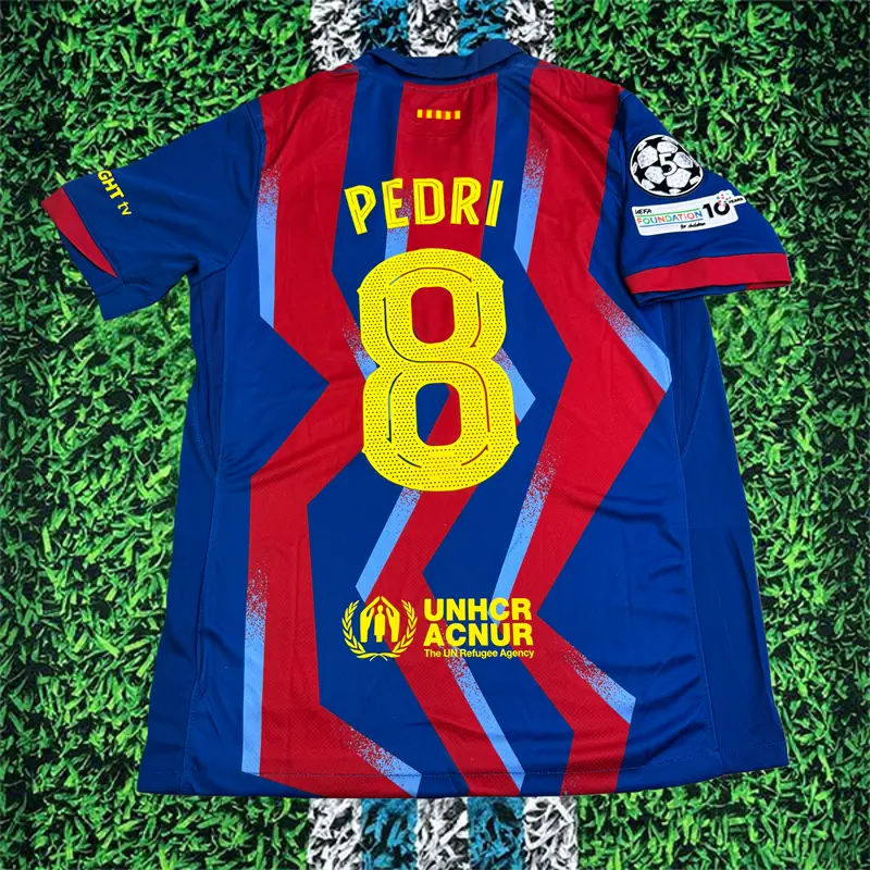 2526 Pedri 8 Short Sleeve Soccer Jersey