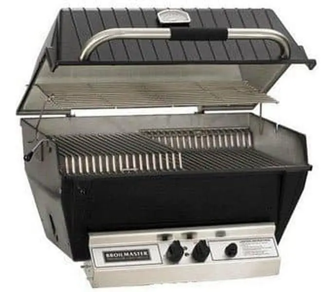 Broilmaster Premium Lp Gas Grill W/charmaster Briquets