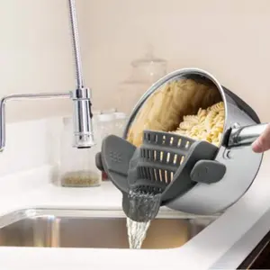 Multifunctional Silicone Vegetable and Fruit Drainer