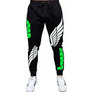 Angelica Free Fire Sweatpants - Unisex style design for fans game cosplay, green graphic
