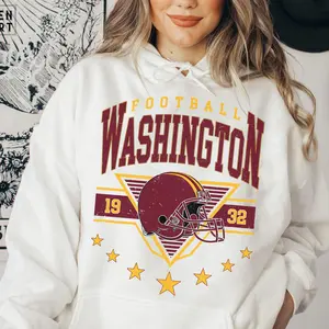 Vintage 90s Style Washington Football Hoodie Sweatshirt, Trendy Washington Football Fan Gift, Washington Game Day Shirt, #CCommanderrr merch, Fan Gift JCKO