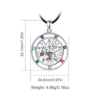 Style 1 Silver Seven Chakras