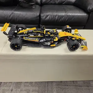 1655pcs Cool Classic Race Car Building Blocks Set, Medium Difficulty Mechanical Kit, Perfect Gift for Adults, DIY Racing Enthusiasts, Building Block Model