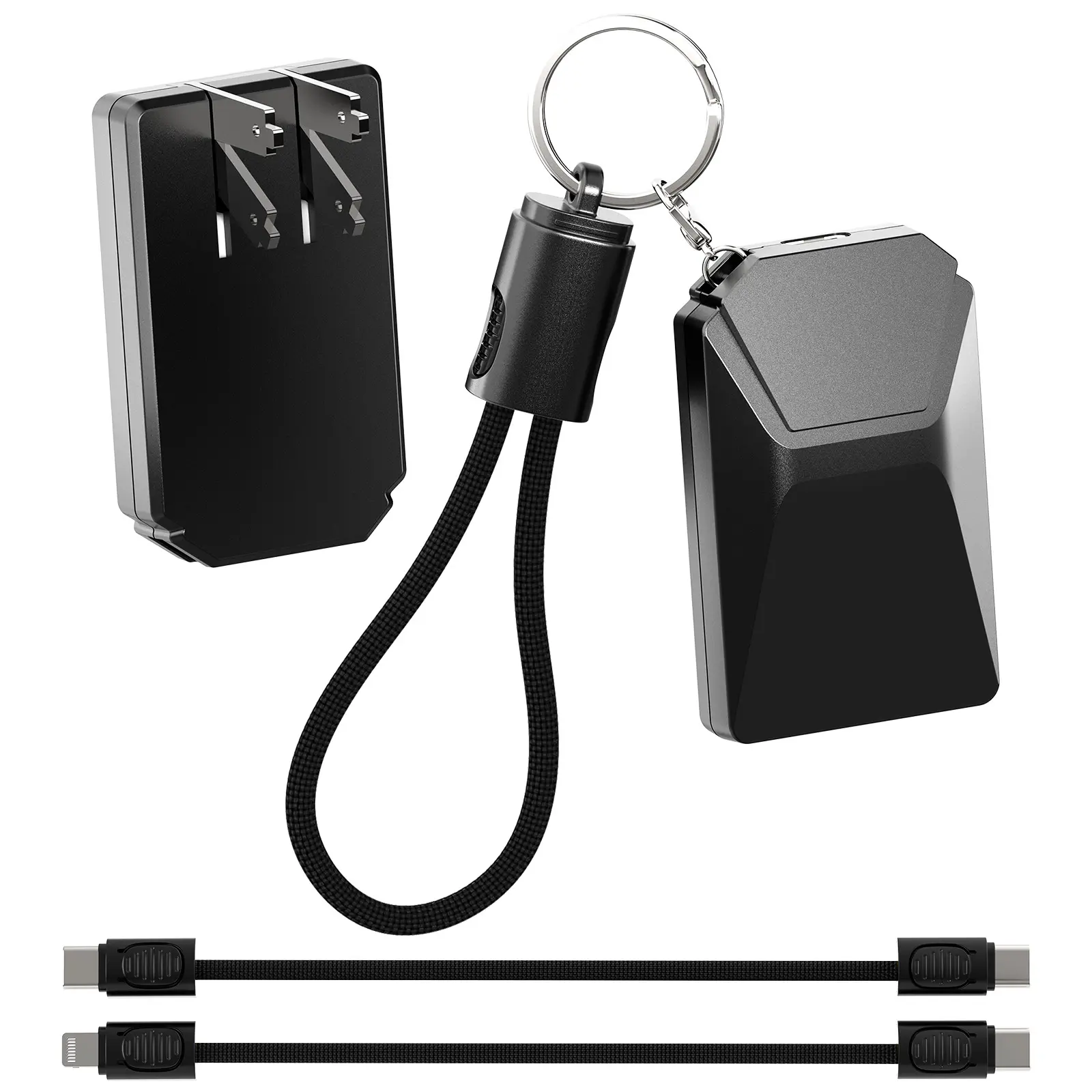 Dreamda Portable Keychain Charger - Pocket-Sized Fast Charging, Perfect for Outdoor Enthusiasts