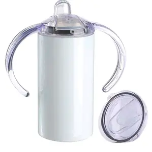 Customize Sippy Bottle with two lids Tumbler