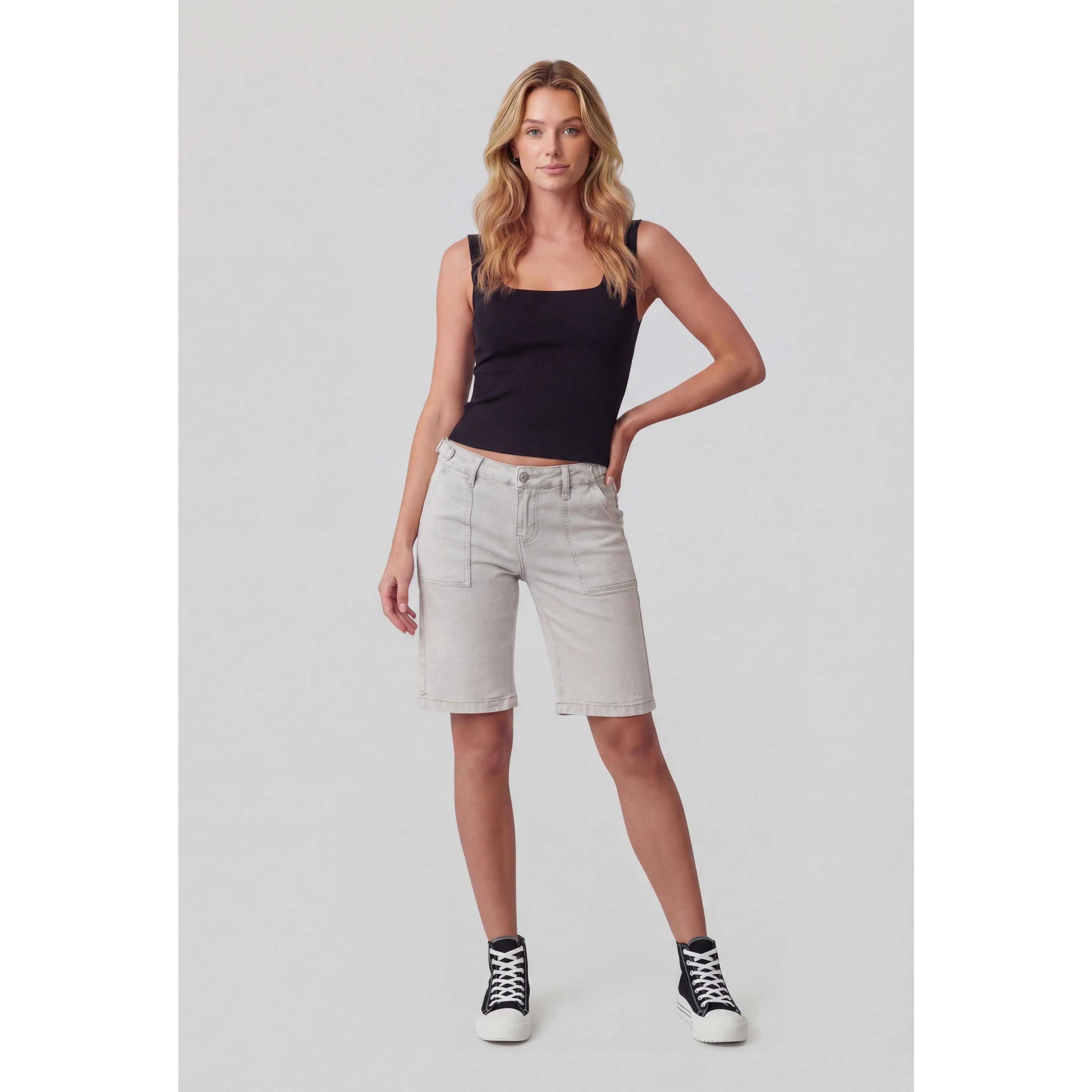 Adjustable Waist Jorts